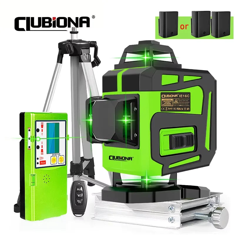 High Precision 16 Lines Laser Level Self-leveling 360