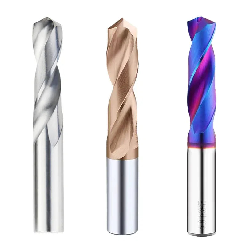 Solid Tungsten Carbide CNC Drill Bits Set (1.0–20mm)