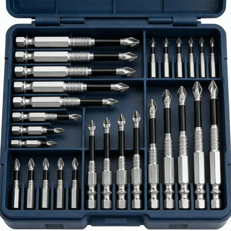 25/50/65/70/90/150mm K5 Magnetic Screwdriver Drill Bit Phillip Head Impact Drive