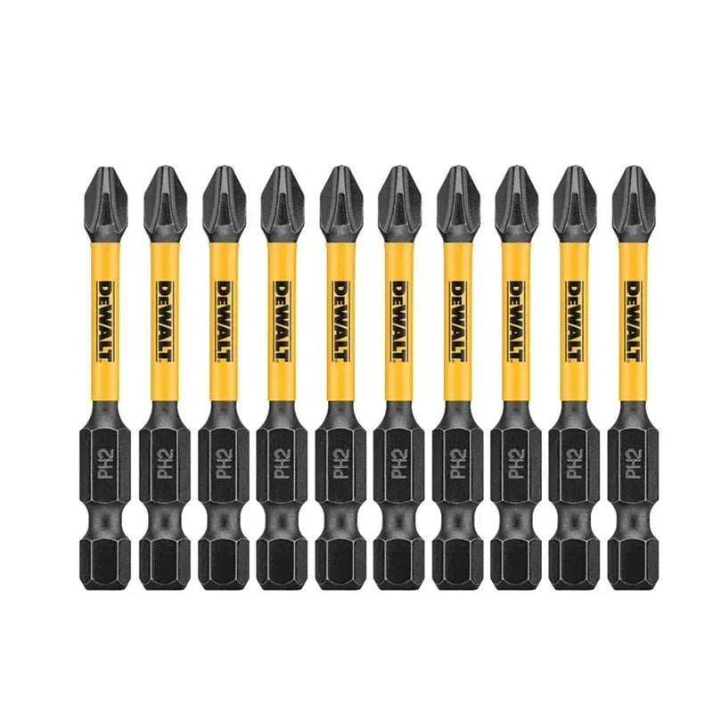 DEWALT DWA2PH21RB PH2 57mm Impact Screwdriver Bits Set 2/5/10PCS – Phillips Drill & Impact Driver Bit Accessories