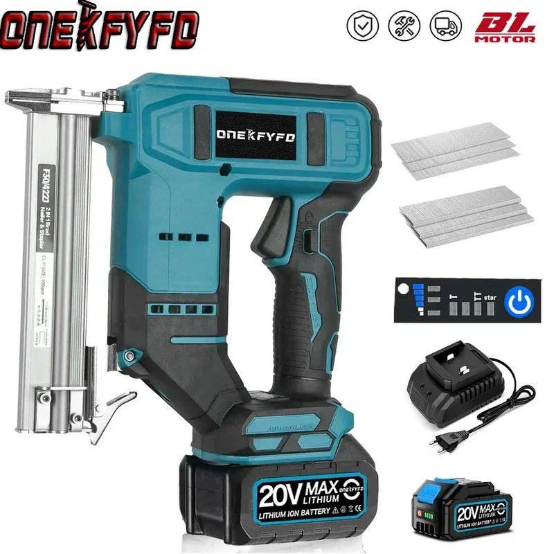 2-in-1 brushless electric nail gun UK