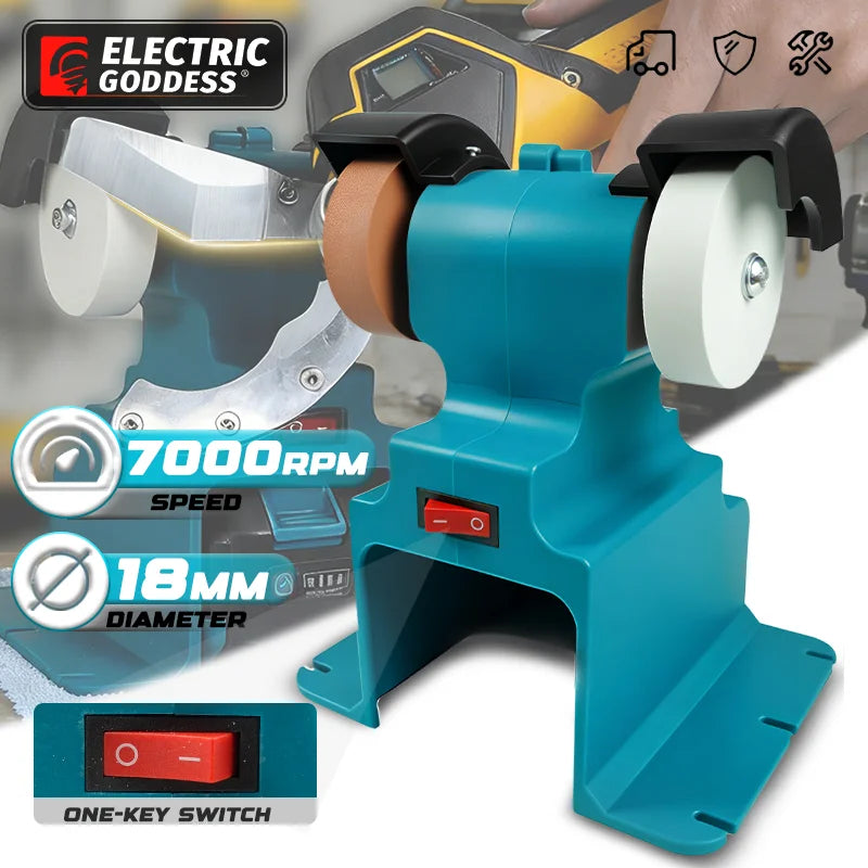 Electric Goddess 200W Cordless Electric Bench Grinder