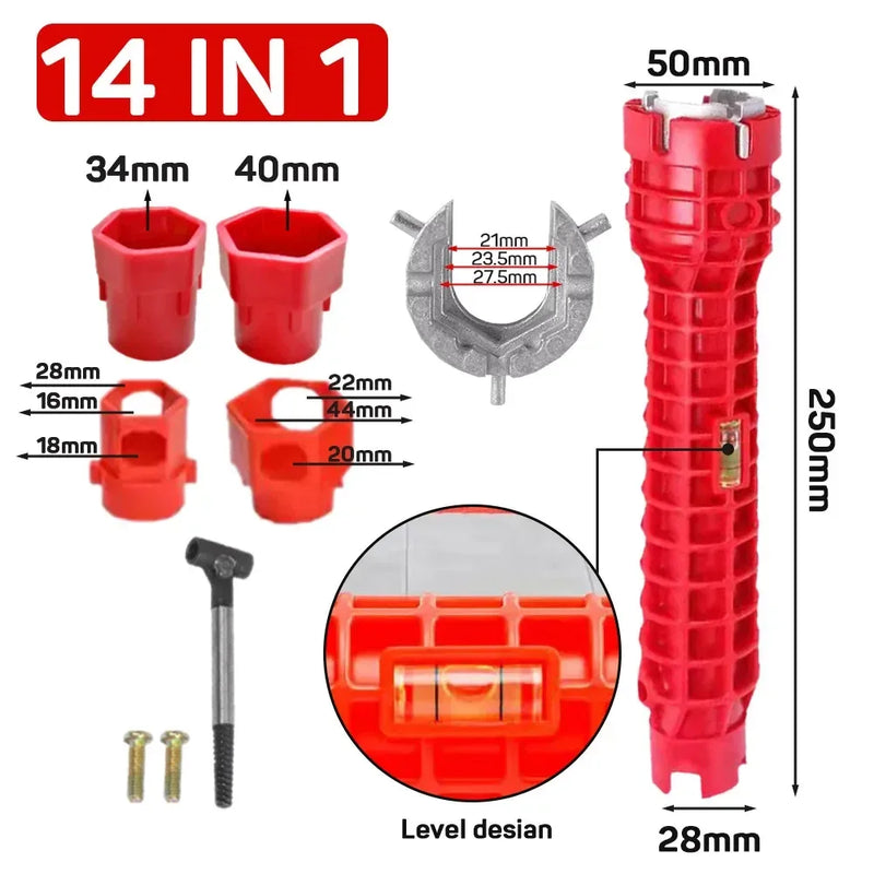 14-in-1 faucet and sink wrench kit UK