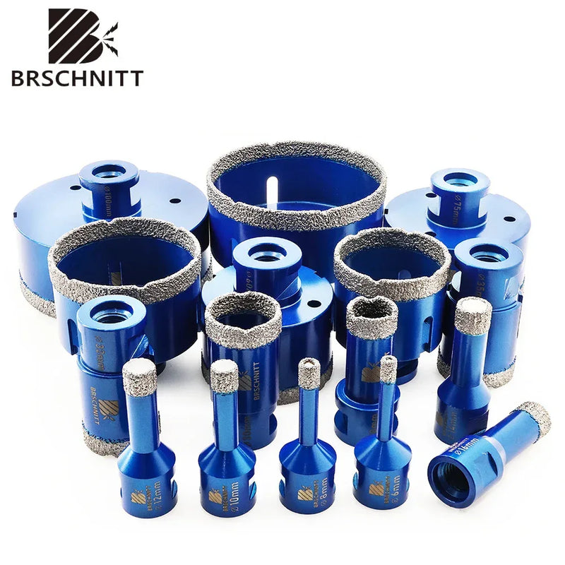 BRSCHNIT Drill Core Bit 6-150mm – Hole Saw for Granite & Porcelain