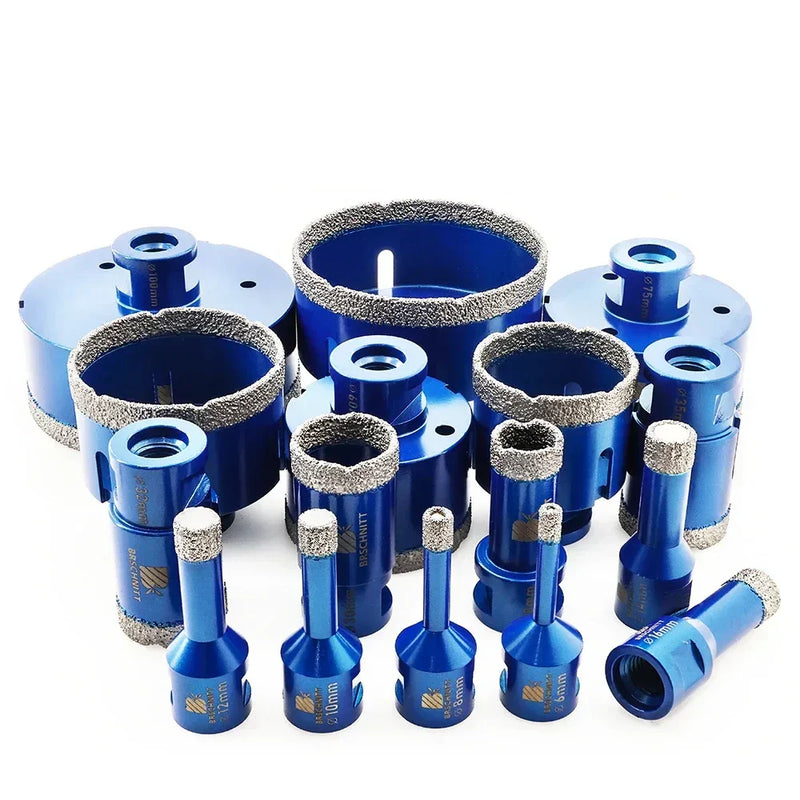 BRSCHNIT Diamond Core Drill Bit 6-150mm Hole Saw for Granite, Porcelain, Ceramic & Tile Cutter