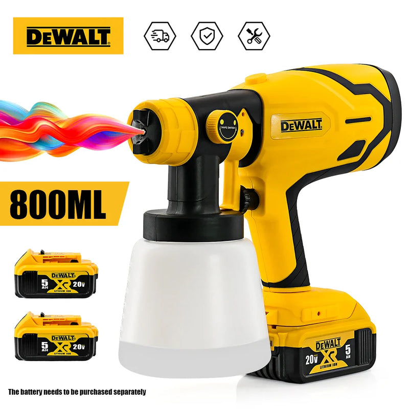 Dewalt Brushless Electric Spray Gun Paint Sprayer