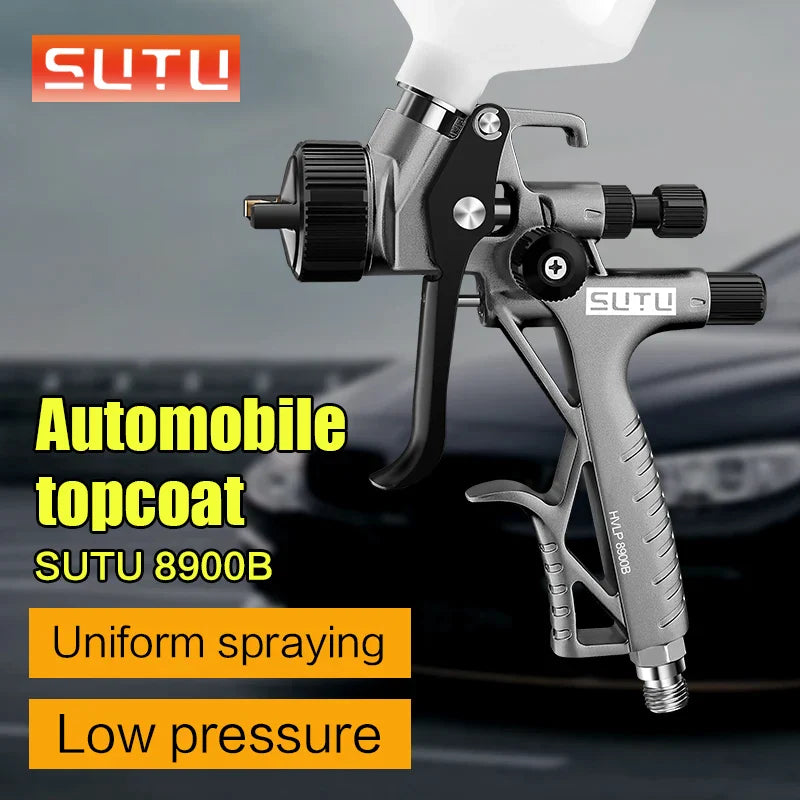 HVLP diameter atomized spray gun