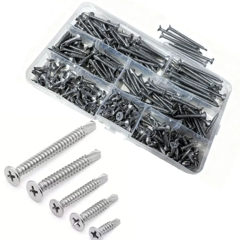 stainless steel self drilling screws 250pcs UK