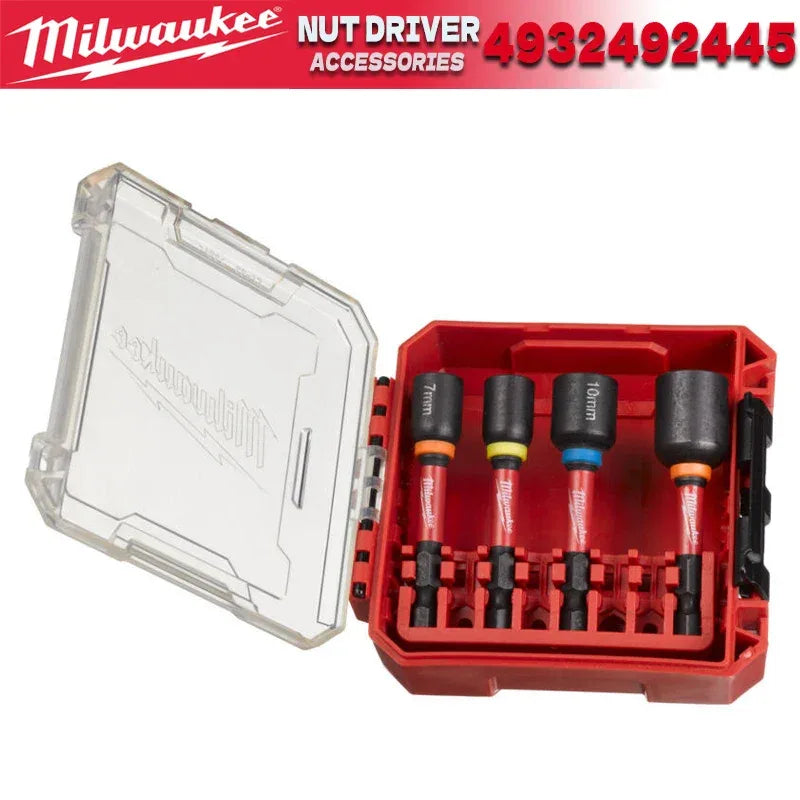 MILWAUKEE 4932492445 SHOCKWAVE GEN II Impact Duty Nut Driver Set – 4PC