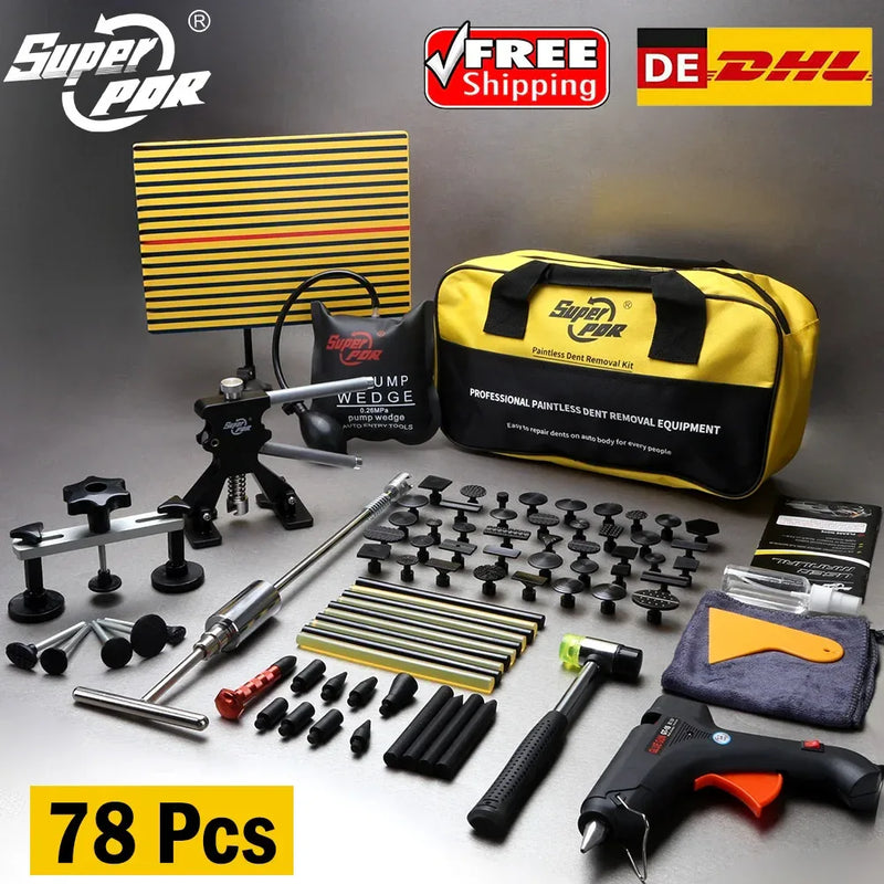 PDR car paintless dent repair kit professional auto dent remover tools