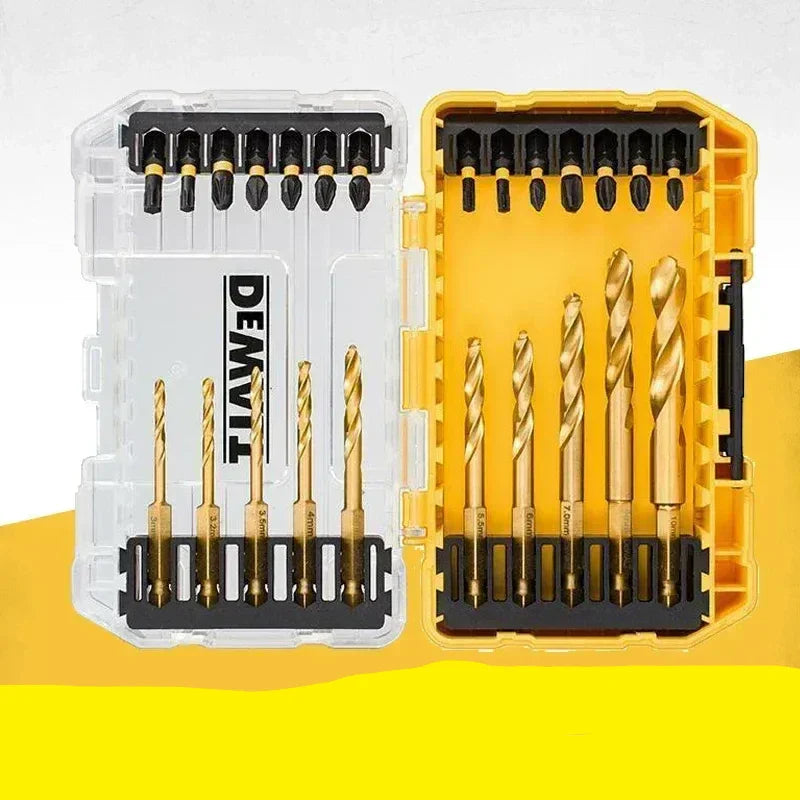 DEWALT DT70748T FlexTorq Drill Driver Bit Set 24PCS 3-10mm Metal Twist Drill Bit Set