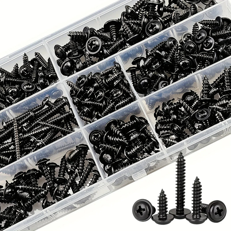 250/340pcs self-tapping screws UK