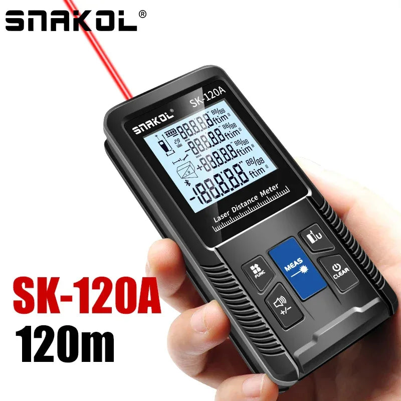 Snakol laser distance meter 40-120m digital rangefinder