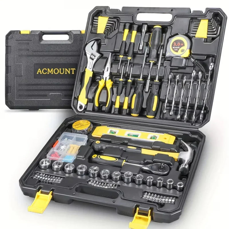 108PCS household DIY home repair and maintenancev tool kit