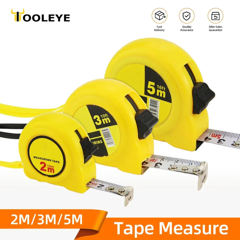 2M 3M 5M steel tape measure metric ruler distance measuring tool