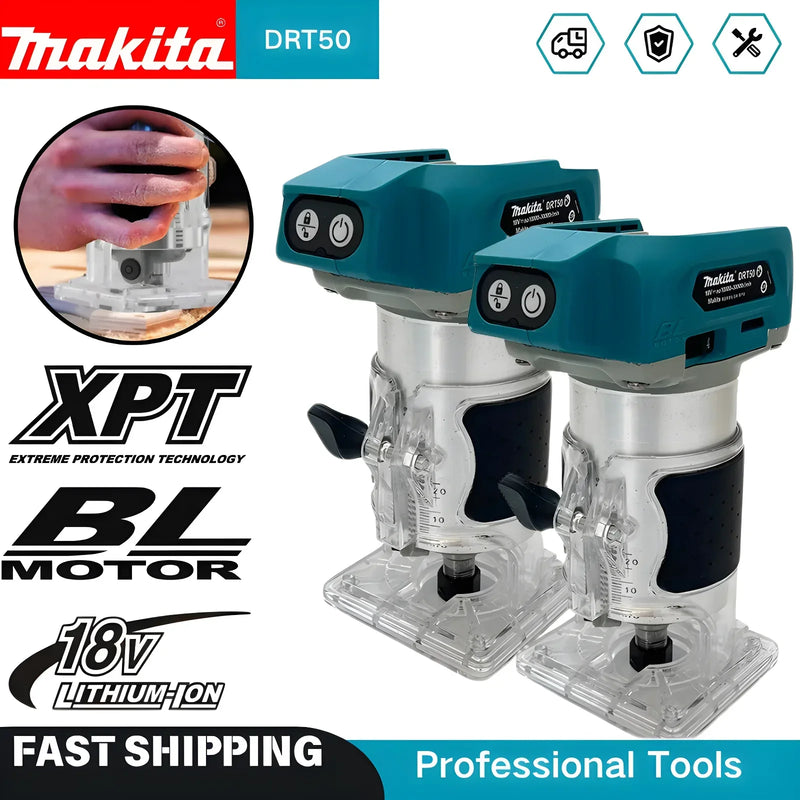 Makita DRT50 18V Cordless Trimmer, Slotting and Milling Tool