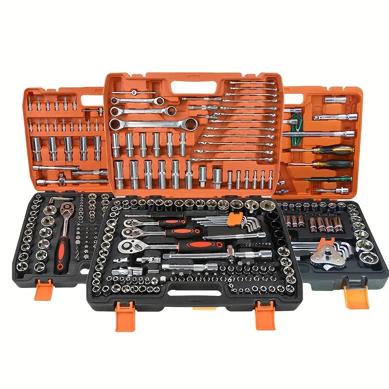 Stainless Steel Automotive Repair Tool Kit for Motorcycles”