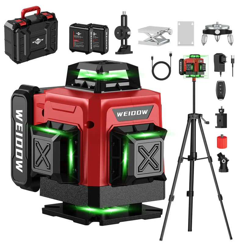 16 Lines Laser Level 360 Self Leveling with accessories
