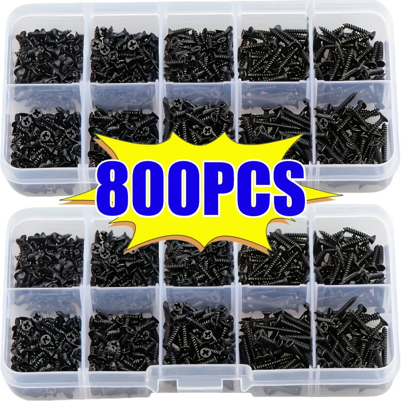 800pcs M2 self tapping screw set UK