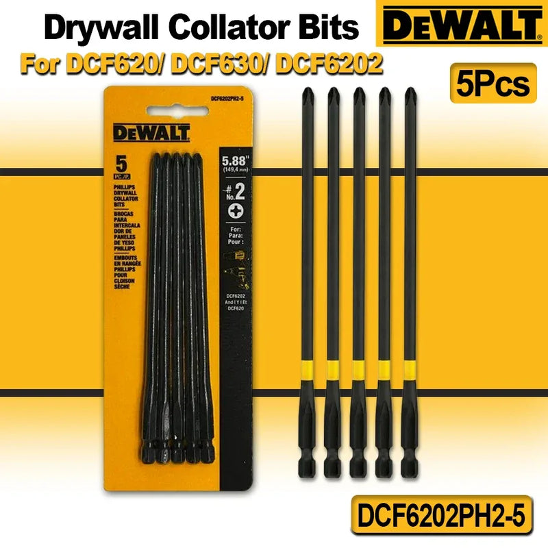 DEWALT Drywall Collator Bits5Pcs Set for DCF620/DCF630DCF6202