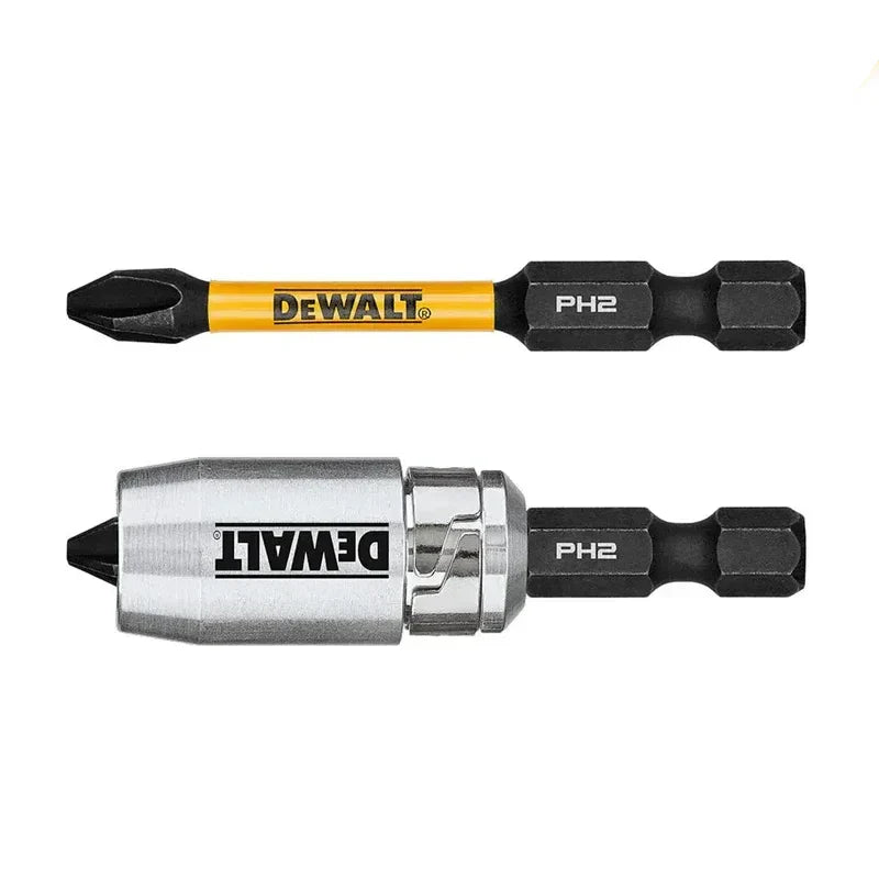 DEWAT FlexTorq Impact Driver Bits 57MM PH2 Magnetic Sleeve Screwdriver Bit Set for Power Drill