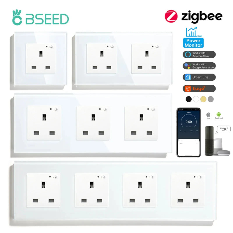 Smart UK Socket 13A – Google & Alexa Enabled