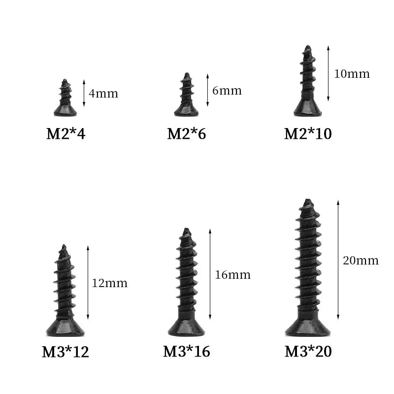 M2 M3 micro screws 20 50pcs UK