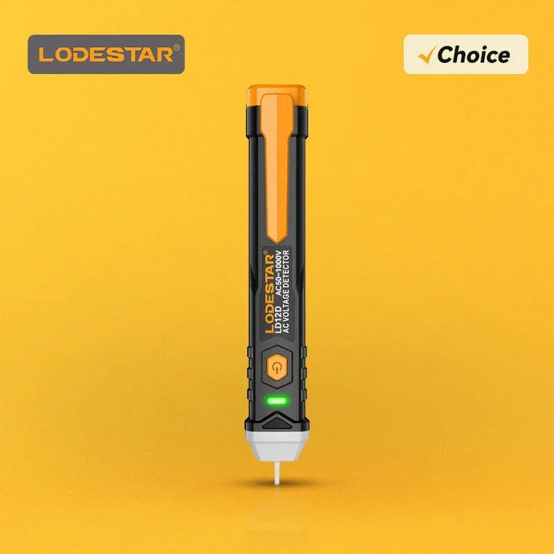 LODESTAR LD12D AC Voltage Tester Non-Contact Electric Power Sensor Pencil 50V-1000V Indicator Meter