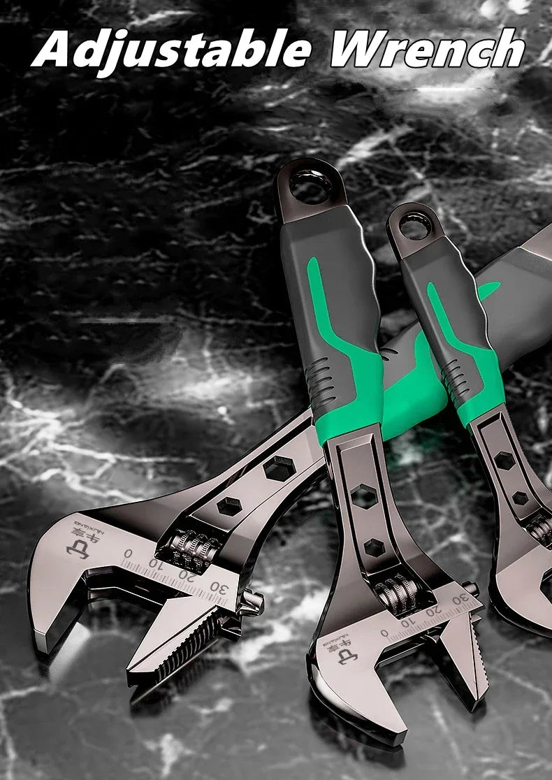 adjustable spanner 8 10 12 inch set UK